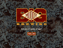 Tablet Screenshot of bigmuddybrewing.com